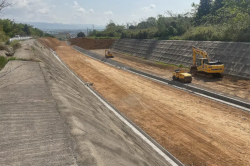 鹿児島３号美原地区２工区改良工事