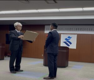 土木部長表彰・鹿児島地域振興局建設部長表彰を受賞しました